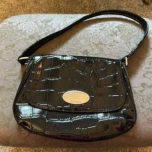 Liz Claiborne patent leather purse